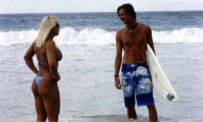 Déesse surf photos nues Joana Prado