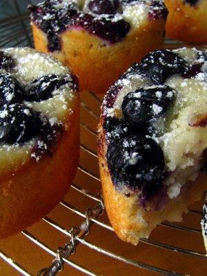 L'idée du week-end : petits gâteaux ricotta blueberry