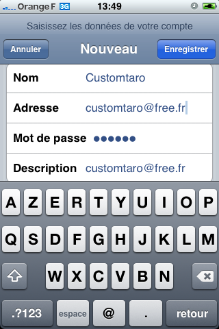 Configurer les mails Free sur iPhone - Paperblog