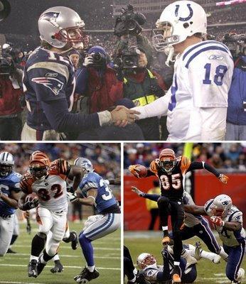 Les miettes du mardi: Les blessures de Manning et Brady inquiètent, les deux Johnson du Bengals aussi... Les miettes du mardi: Les blessures de Manning et Brady inquiètent, les deux Johnson du Bengals aussi...