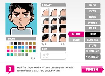 outil de creation avatar face your manga