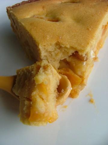 Gâteau aux abricots acidulés & au nougat tendre