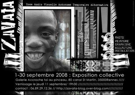 Exposition Zavata à Rennes du 1er au 30 Septembre