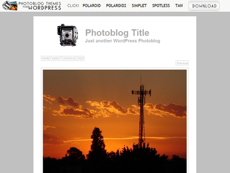 Wordpress: 6 Themes pour photoblog gratuit + traduction Fr