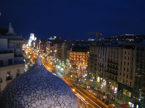 Barcelona by night