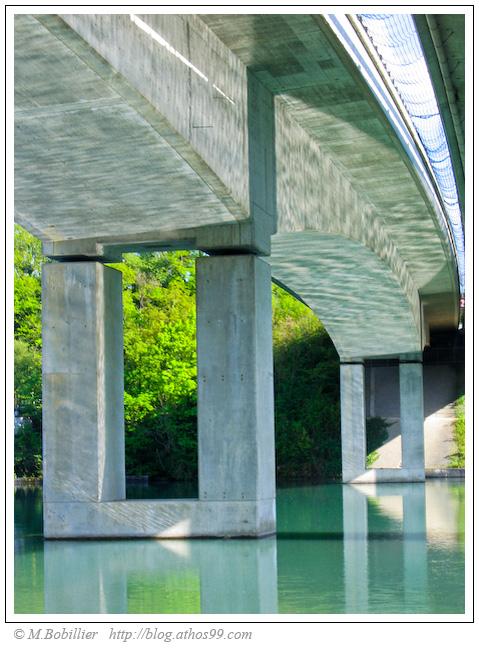 Le pont de l’autoroute