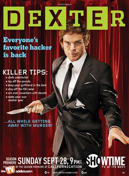 Dexter s'empare des couvertures de magazine US