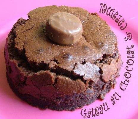 Gâteau au chocolat & caramel sans beurre... et sans remords