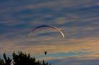 Parapentiste au Mont Salève