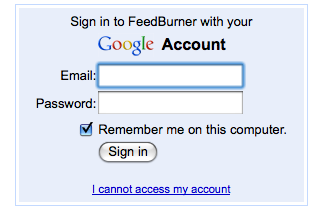 feedburner-google Feedburner intégré à Google, rien ne va plus!