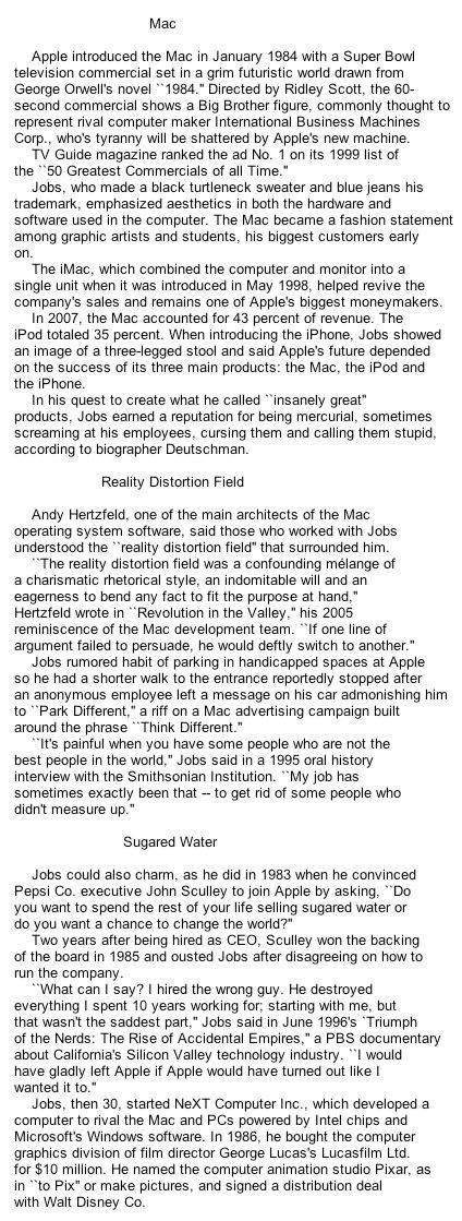 Steve Jobs est mort... Ah bah non oups photo Steve Jobs est mort... Ah bah non oups