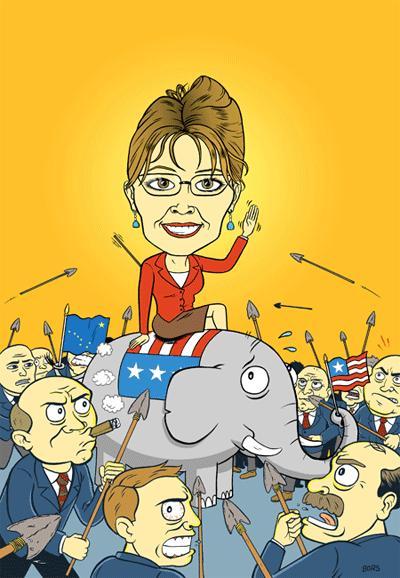 Les Démocrates lancent des attaques sexistes contre Sarah Palin