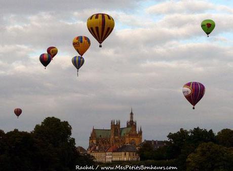 Splendide spectacle des Montgolfières à Metz - Photos du 1er septembre 2008
