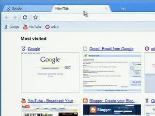 Google Chrome   1ère image et vidéo !