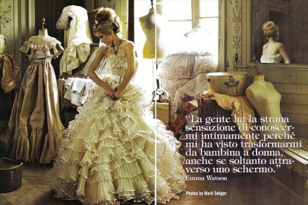 Emma Watson Vogue Italie