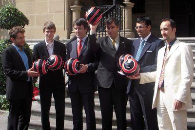 Six lions en cage à Bilbao pour un tournoi d'échecs, c'est aujourd'hui Aronian, Carlsen, Radjabov, Ivanchuk, Anand, et Topalov