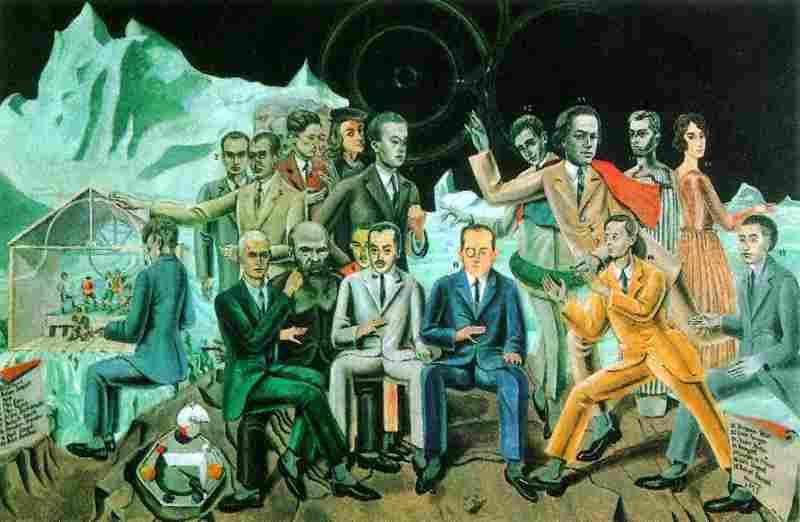 Les surréalistes, par Max Ernst