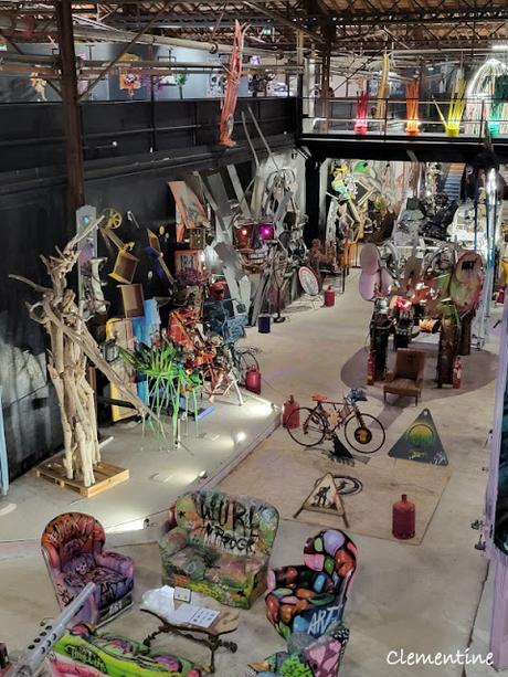 Spiktri Street Art Universe à Ferrals-Les-Corbières et déjeuner au Restaurant Tournedos à Lézignan-Corbières (Aude)