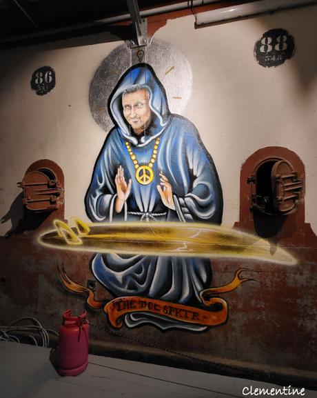 Spiktri Street Art Universe à Ferrals-Les-Corbières et déjeuner au Restaurant Tournedos à Lézignan-Corbières (Aude)