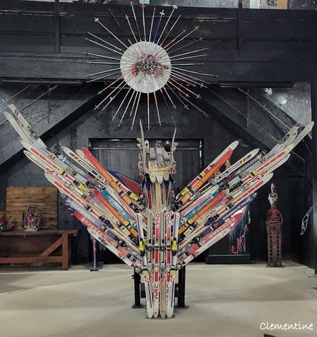 Spiktri Street Art Universe à Ferrals-Les-Corbières et déjeuner au Restaurant Tournedos à Lézignan-Corbières (Aude)