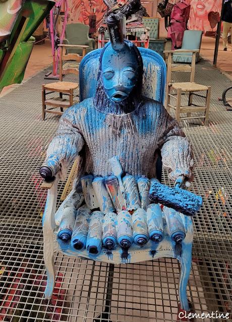 Spiktri Street Art Universe à Ferrals-Les-Corbières et déjeuner au Restaurant Tournedos à Lézignan-Corbières (Aude)