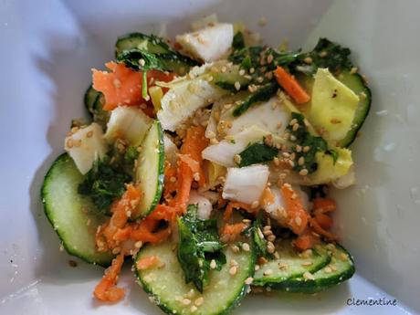 Salade d'endives aux saveurs thaï