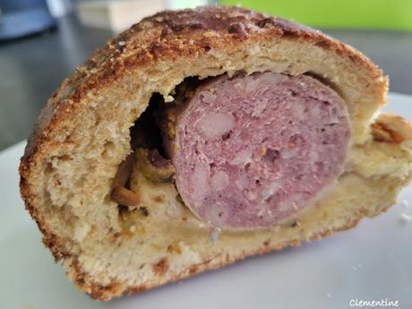 Saucisson de Lyon brioché