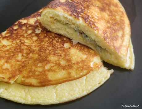 Omelette soufflée à la Fourme de Montbrison