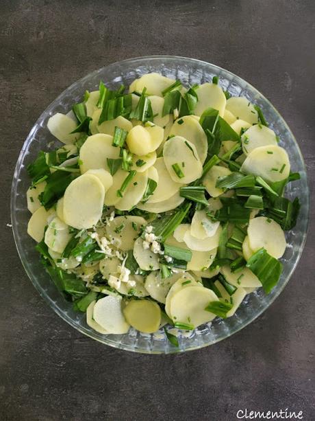 Gratin de pommes de terre à l'ail des ours