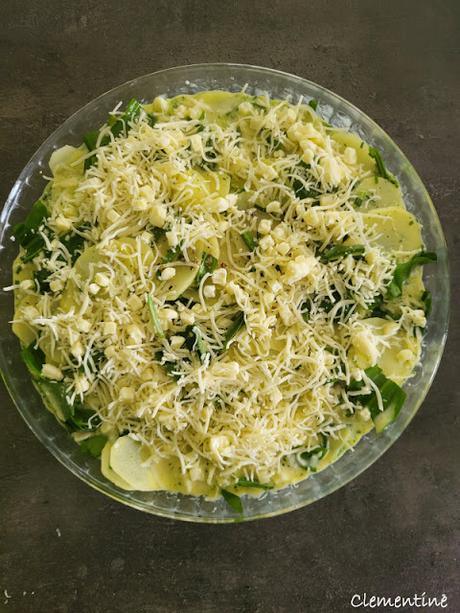 Gratin de pommes de terre à l'ail des ours