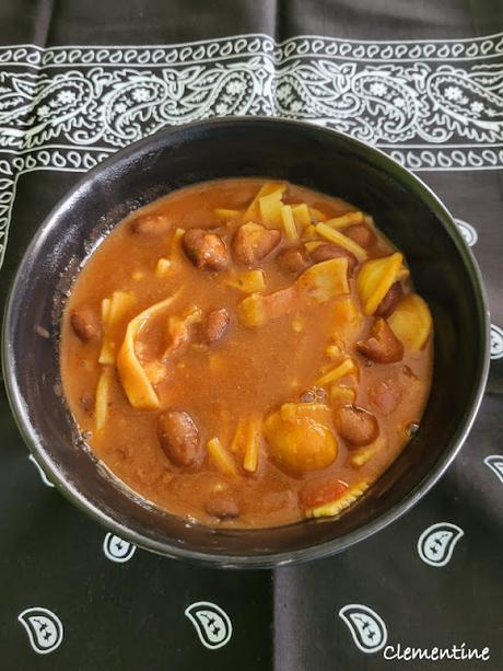 Pasta e fagioli - Pâtes et haricots