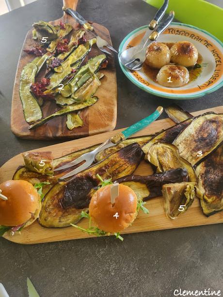 Antipasti pour mon invité du mercredi