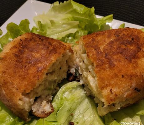 Arancino à la stracciatella truffée Arancino à la stracciatella truffée