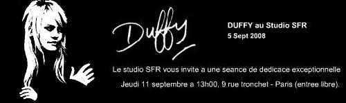 Duffy et Estelle investissent le Studio SFR