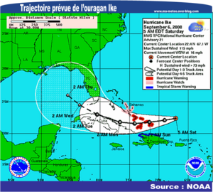 [Ouragan Ike] Caraïbes en alerte et la Floride évacue la population