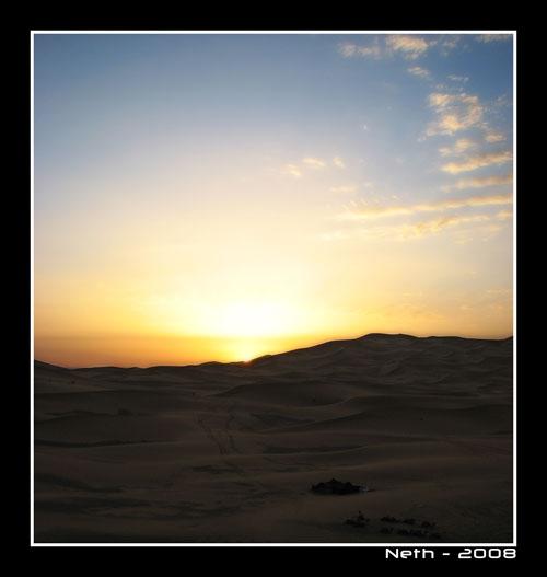 Sunrise at Merzouga