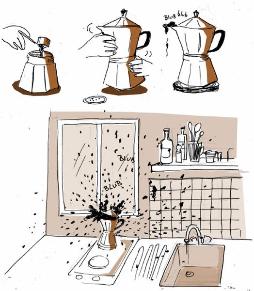 Coffee disaster
