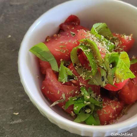 Salade de tomates de Jamie Oliver Salade de tomates de Jamie Oliver