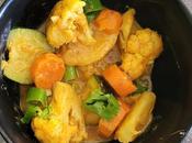 Curry crémeux légumes