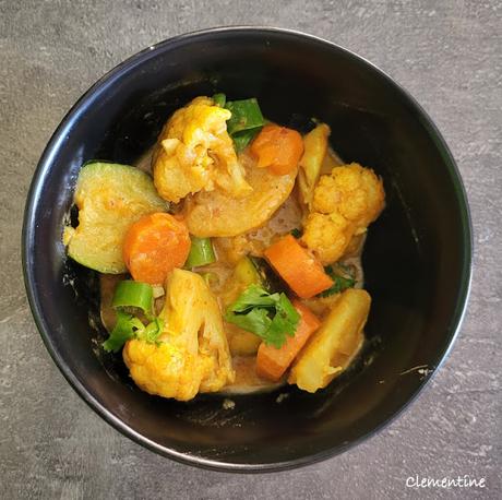 Curry crémeux de légumes Curry crémeux de légumes