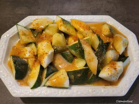 Concombre "Retour d'Italie" de Jean-François Piège