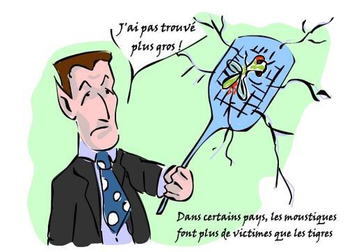 En France, on n'a pas Poutine... on n'a pas de tigre non plus !