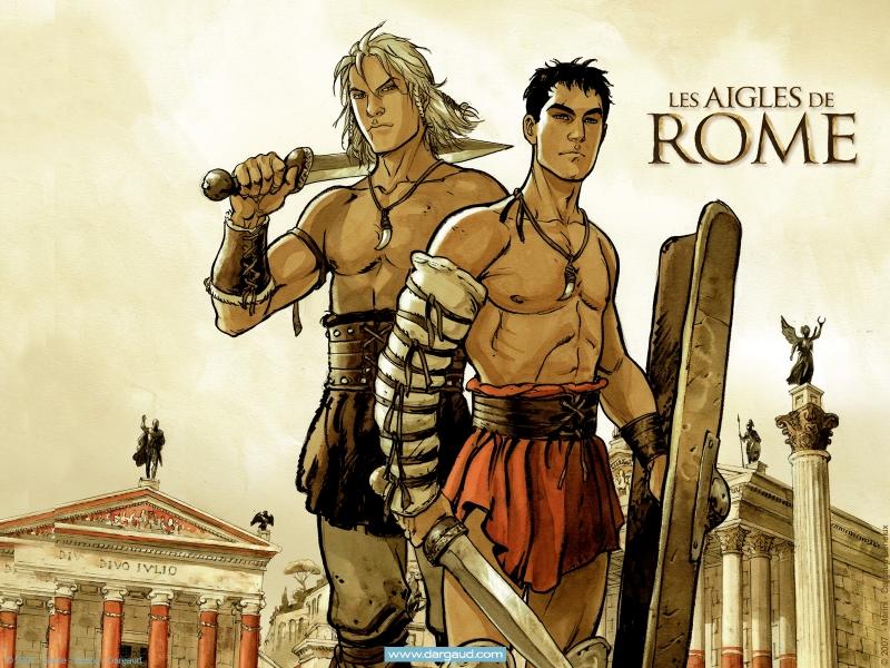 aigles de rome, marini, bande dessinée