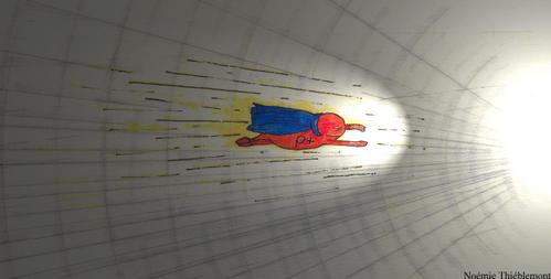 Premier faisceau dans le LHC
