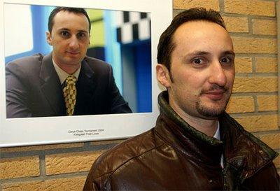 Veselin Topalov, champion d'échecs bulgare