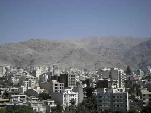 Le Mont qui domine Teheran