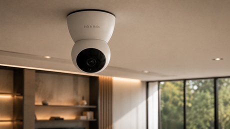 Alarme et sécurité : quand le design s'invite enfin dans les systèmes de protection avec Falk & Holm 6a68dd1688ffe camera detect