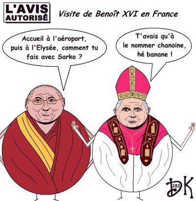 L'avis autorisé : visite de Benoît XVI en France