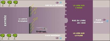 Le Livre sur la Place 2008 - auteurs et plan (Nancy, du 18 au 21 septembre 2008)