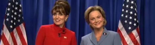 Sarah Palin et Hilary Clinton parodiées par le Saturday Night Live